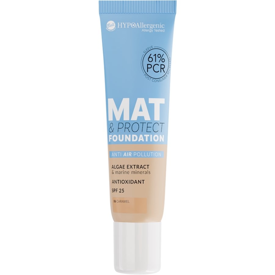 

Тональная основа L’Oréal Paris Mat & Protect SPF 25, 06 Caramel / 30 g
