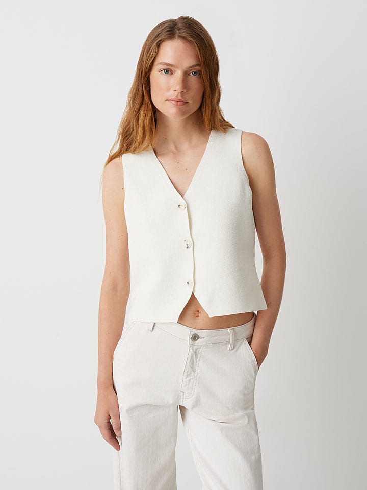 

OPUS Белый жилет