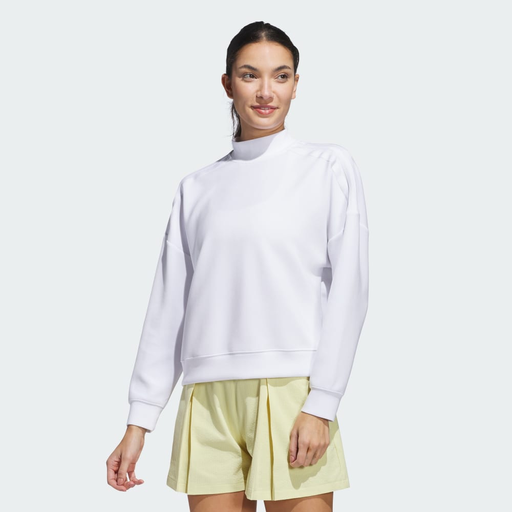 

Спортивная толстовка Adidas Beyond Spacer Mock Layer Sweatshirt, белый