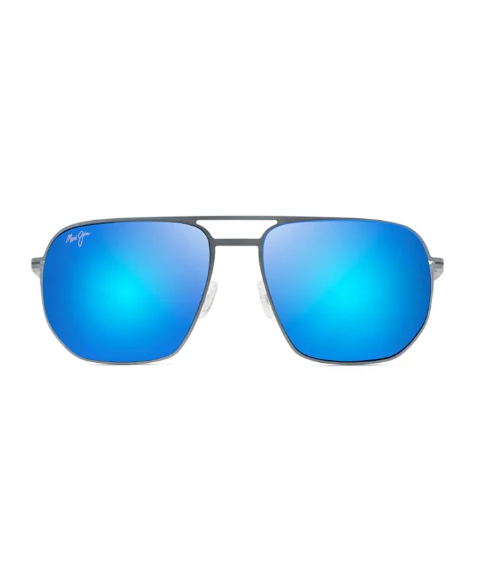 

Поляризационные солнцезащитные очки-авиаторы в бухте акул Maui Jim, серый