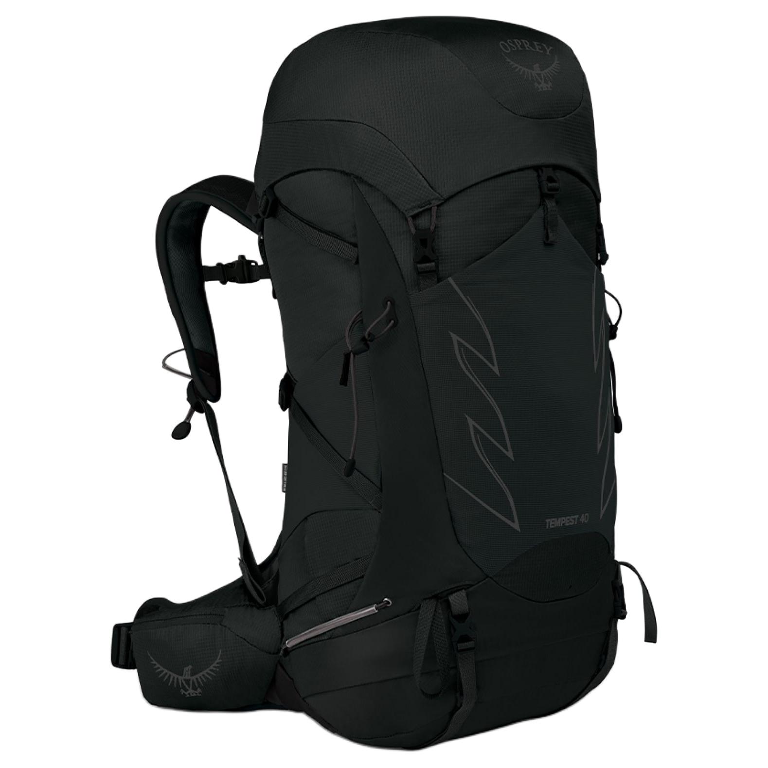 

OSPREY 40L Восхождение Двойное Плечо Наружная Сумка Nylon Black Women's