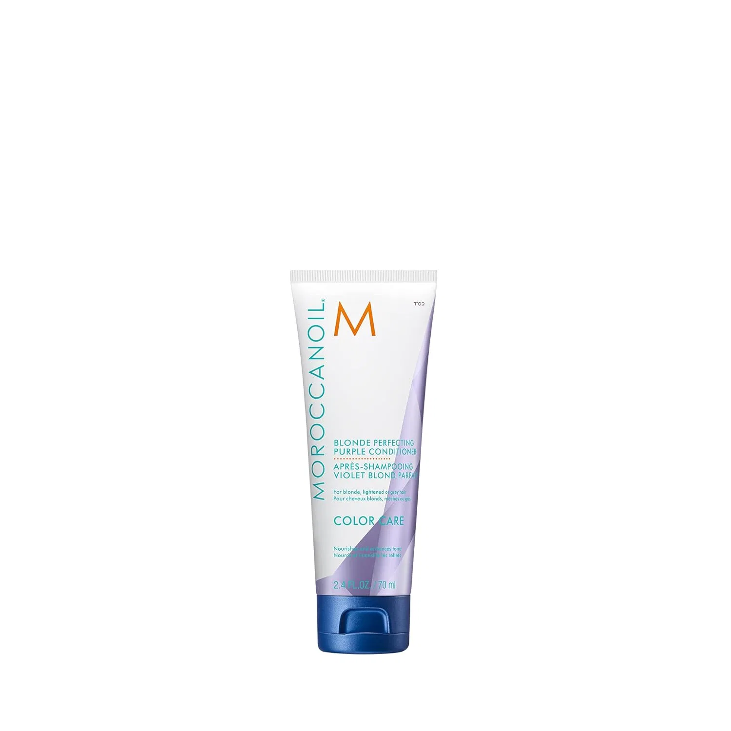 Фиолетовый кондиционер для светлых волос «Blonde Perfecting» от Moroccanoil