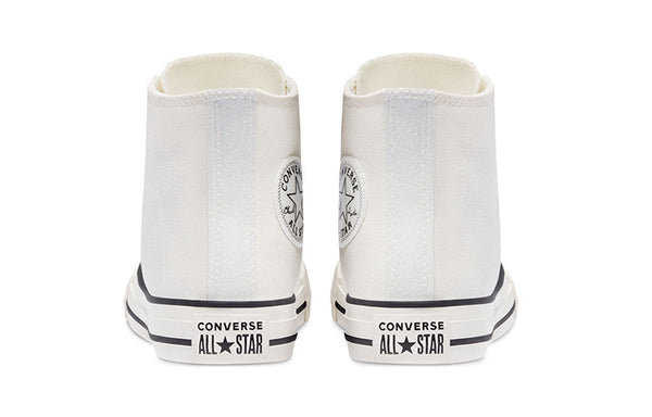 Кроссовки chuck taylor all star high top beige/white Converse, белый — фото 4