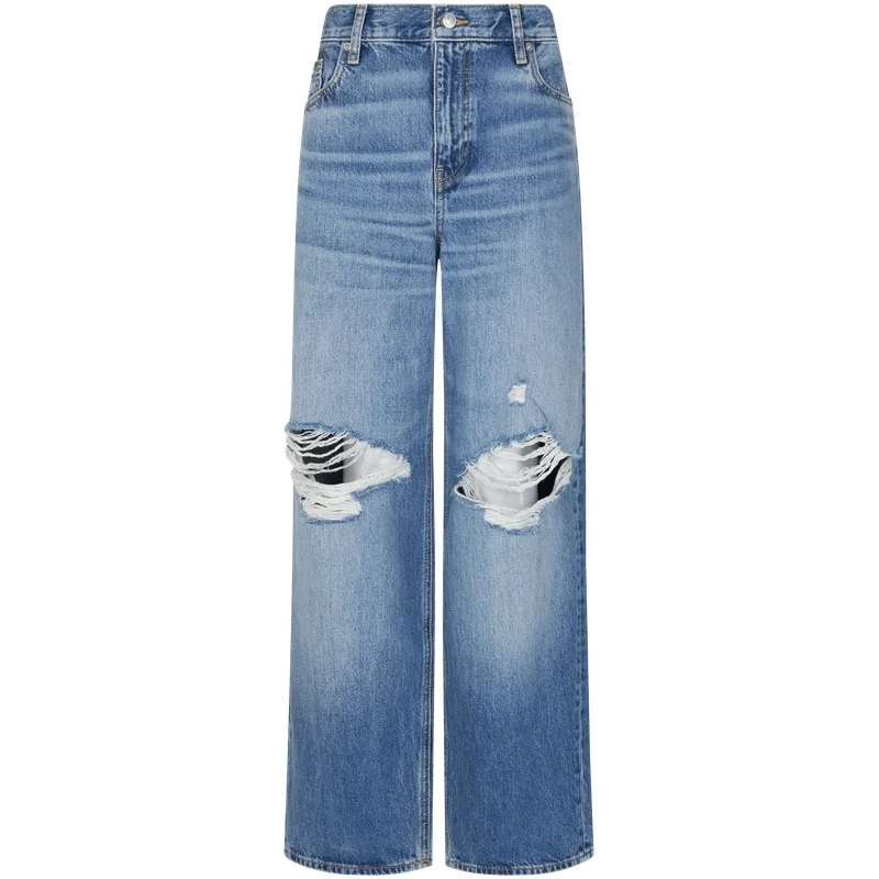 Calvin Klein Джинсы Women's SLF Denim Blue Moderate Wide Leg