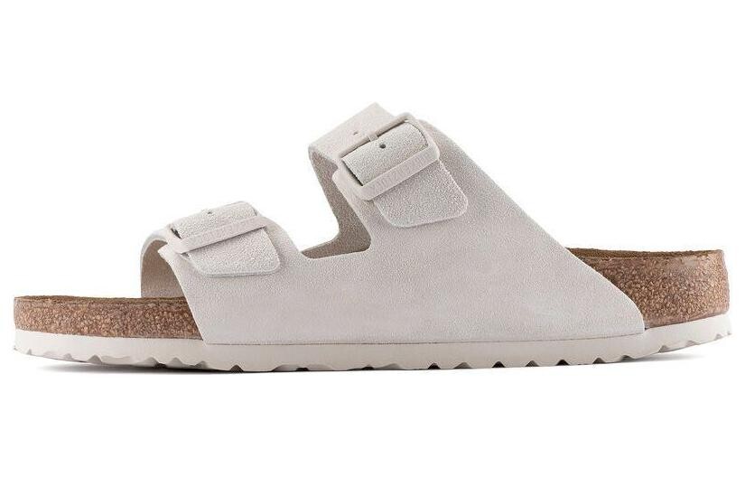 Шлепанцы унисекс белые Birkenstock