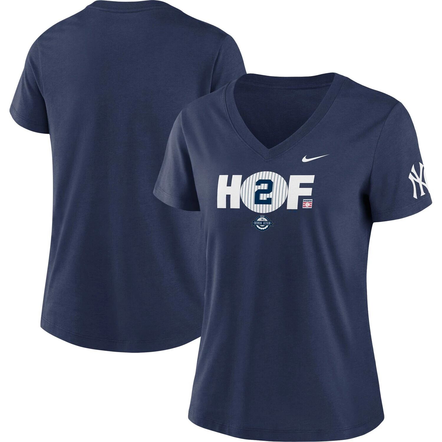 

Женская темно-синяя футболка с v-образным вырезом Nike Derek Jeter New York Yankees HOF2 Tri-Blend Nike, Синий, Женская темно-синяя футболка с v-образным вырезом Nike Derek Jeter New York Yankees HOF2 Tri-Blend Nike