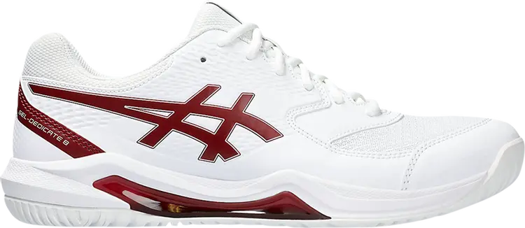 

Кроссовки Gel Dedicate 8 'White Antique Red', белый