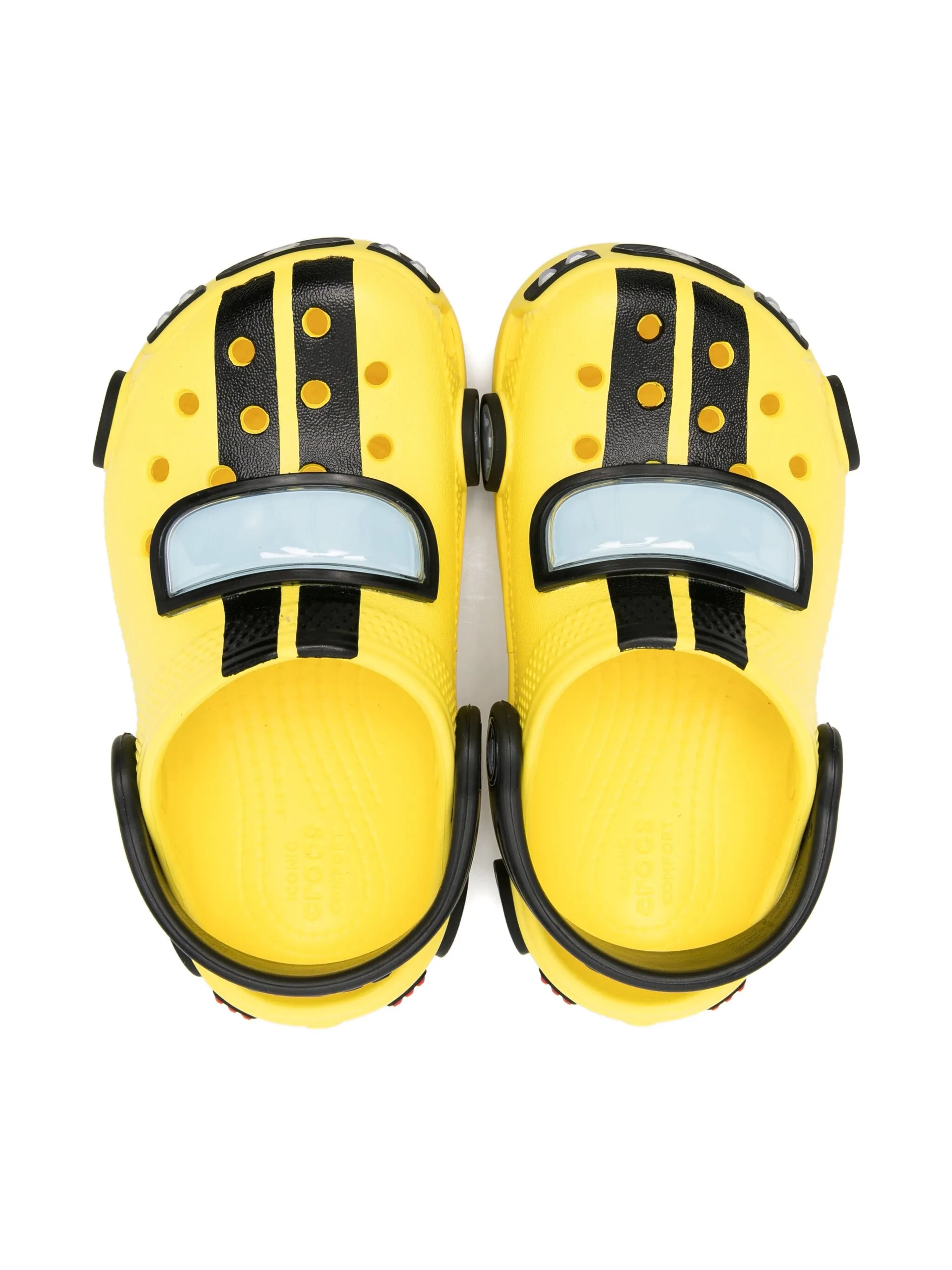 Сандалии Classic I Am Race Car Crocs Kids, желтый — фото 3