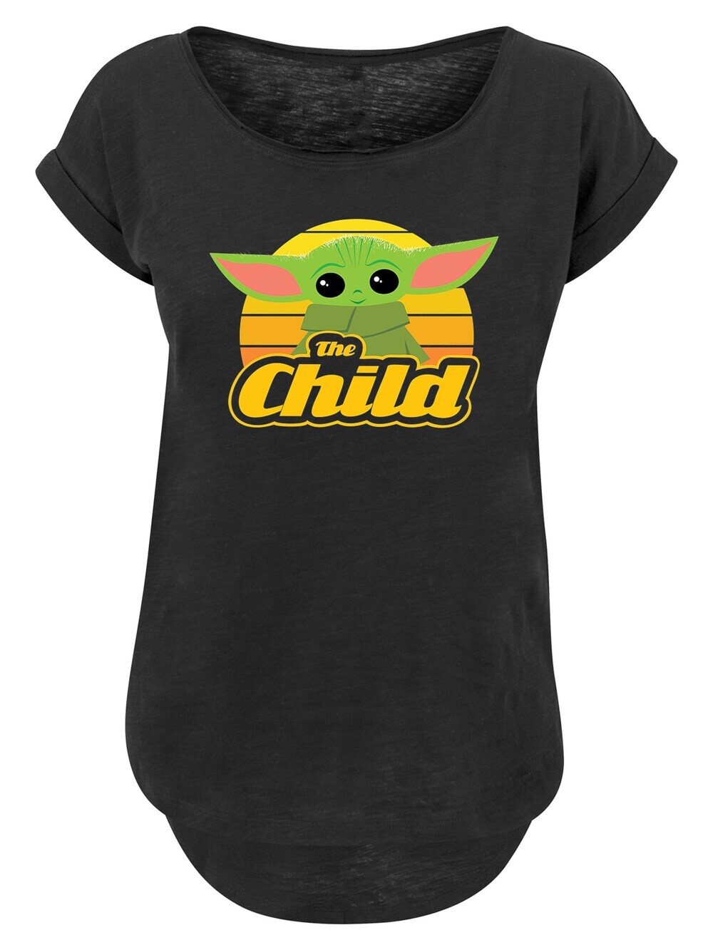 

Рубашка F4NT4STIC Star Wars The Mandalorian Baby Yoda, черный