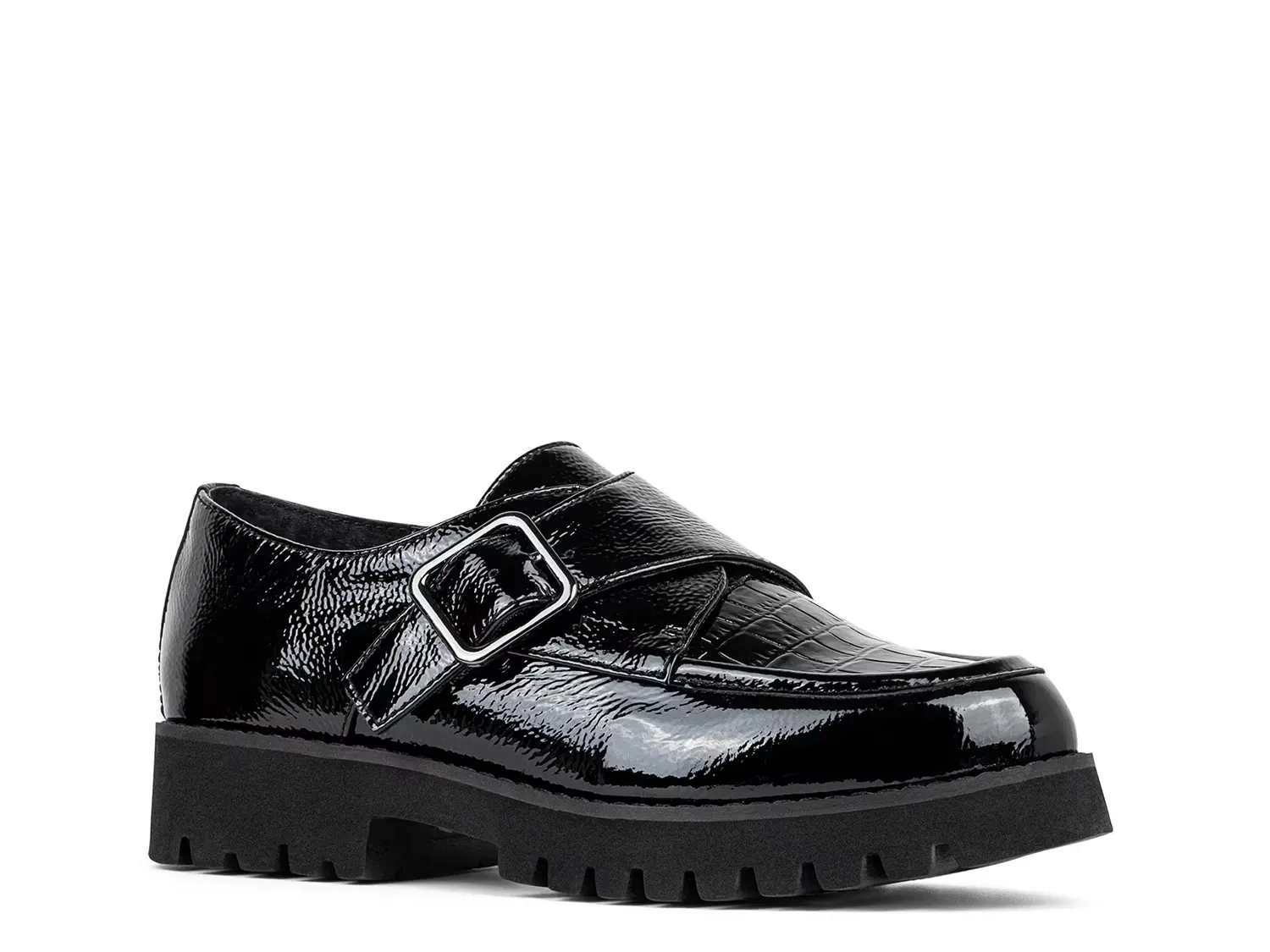 Elody Monk Strap Слипоны Donald J. Pliner, Black
