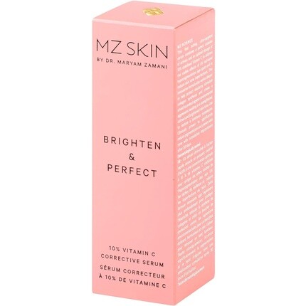 MZ SKIN Brighten & Perfect 10% сыворотка с витамином С, стимуляция коллагена, веганская Mz Skin By Maryam Zamani Md — фото 2