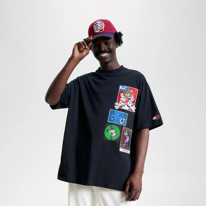 Футболка с принтом Disney Tommy Hilfiger Navy Blue DW5 — фото 4