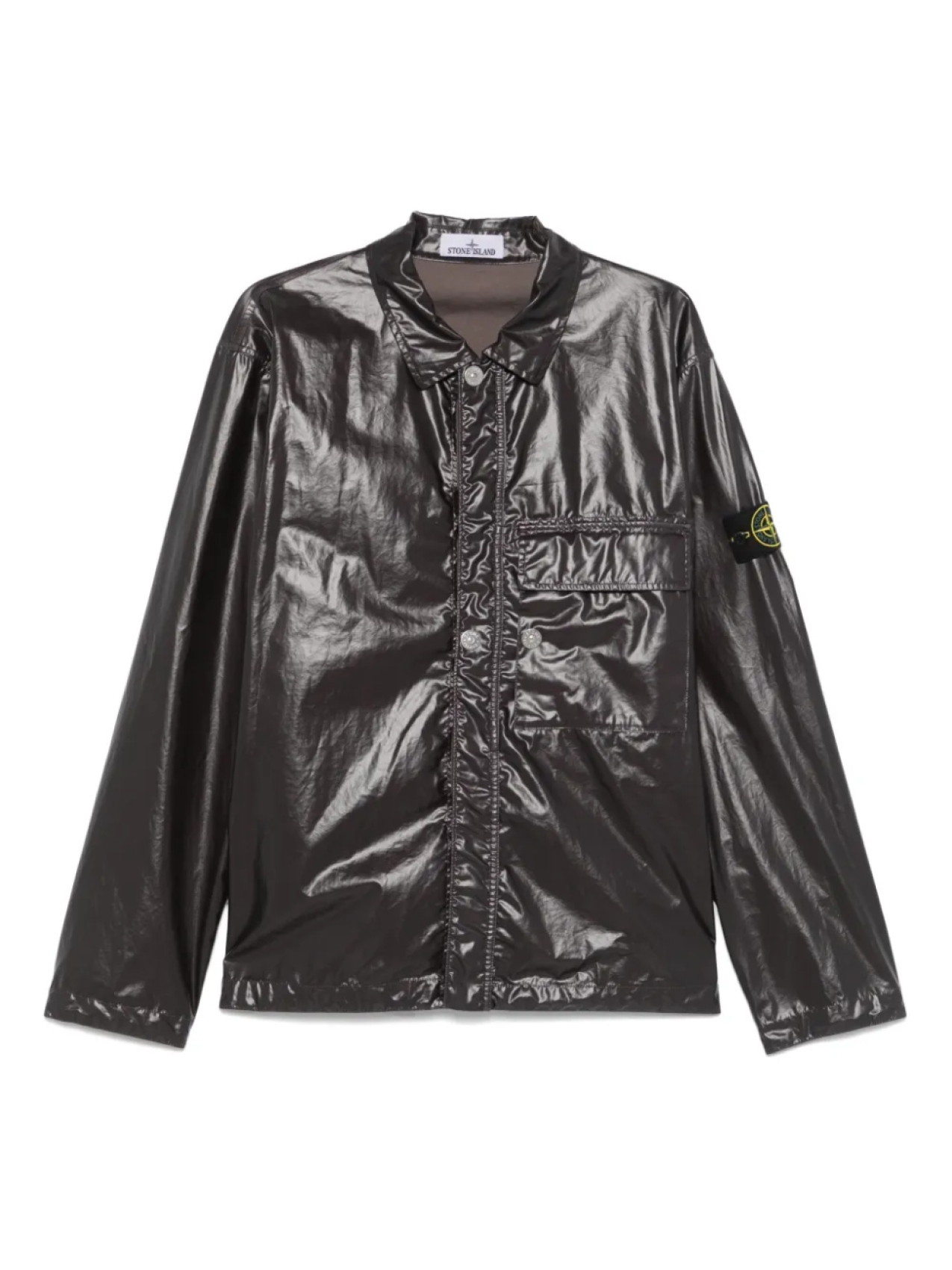 

Рубашка на пуговицах Stone Island, черный