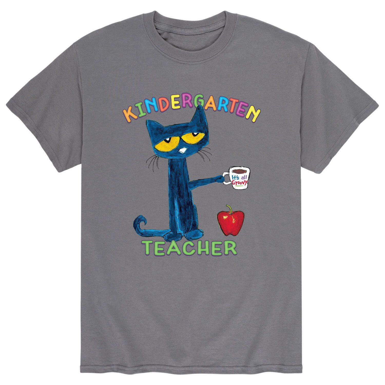 

Мужская футболка для детского сада Pete The Cat Licensed Character