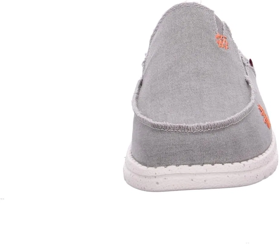 Туфли Fusion Jim Washed Canvas Light Grey — фото 4