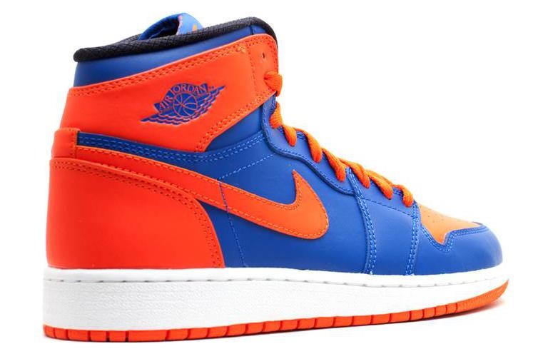 Кроссовки Jordan 1 High OG GS Knicks — фото 4