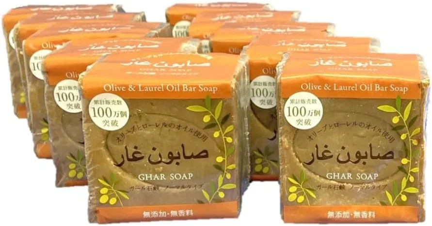 Мыло Hartcom Heart Com Girl Soap, 200 г x 10, оливковое