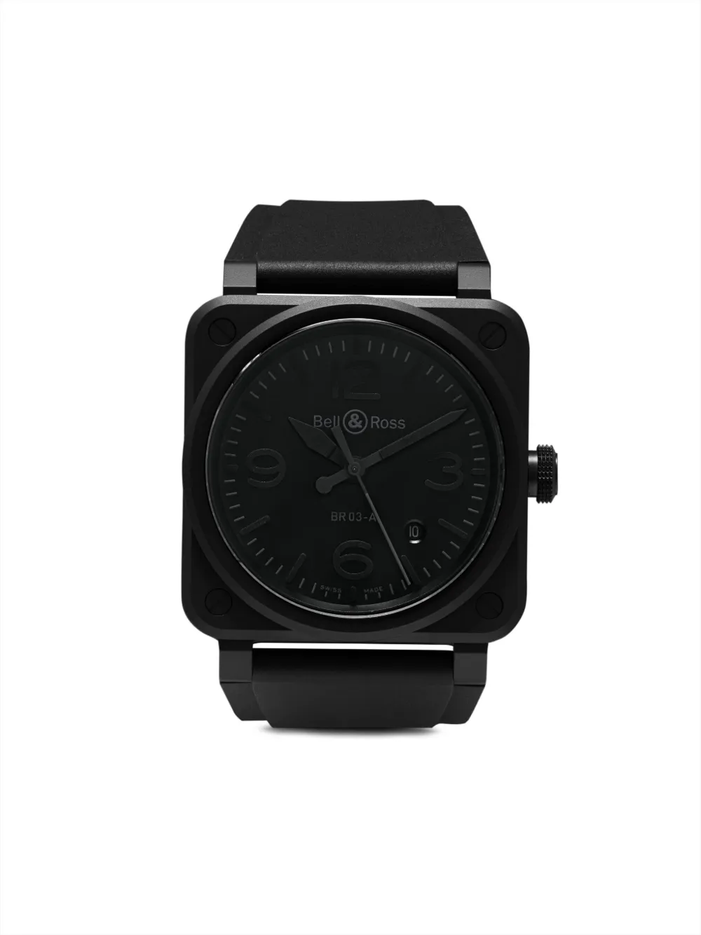 

Наручные часы BR 03 Phantom 41 мм Bell & Ross, черный