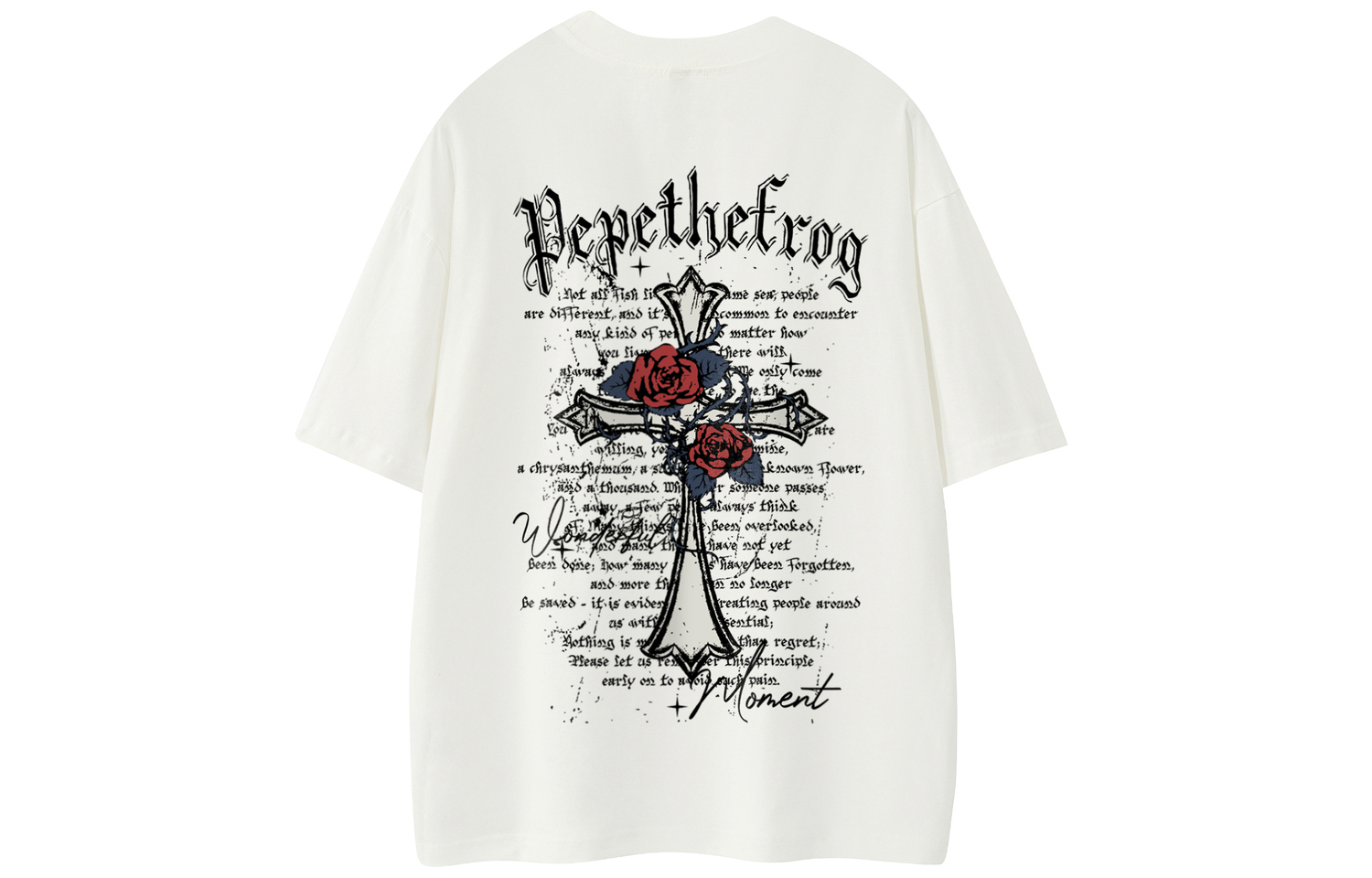 

Футболка с коротким рукавом Unisex Pepe The Frog, бежево-абрикосовая