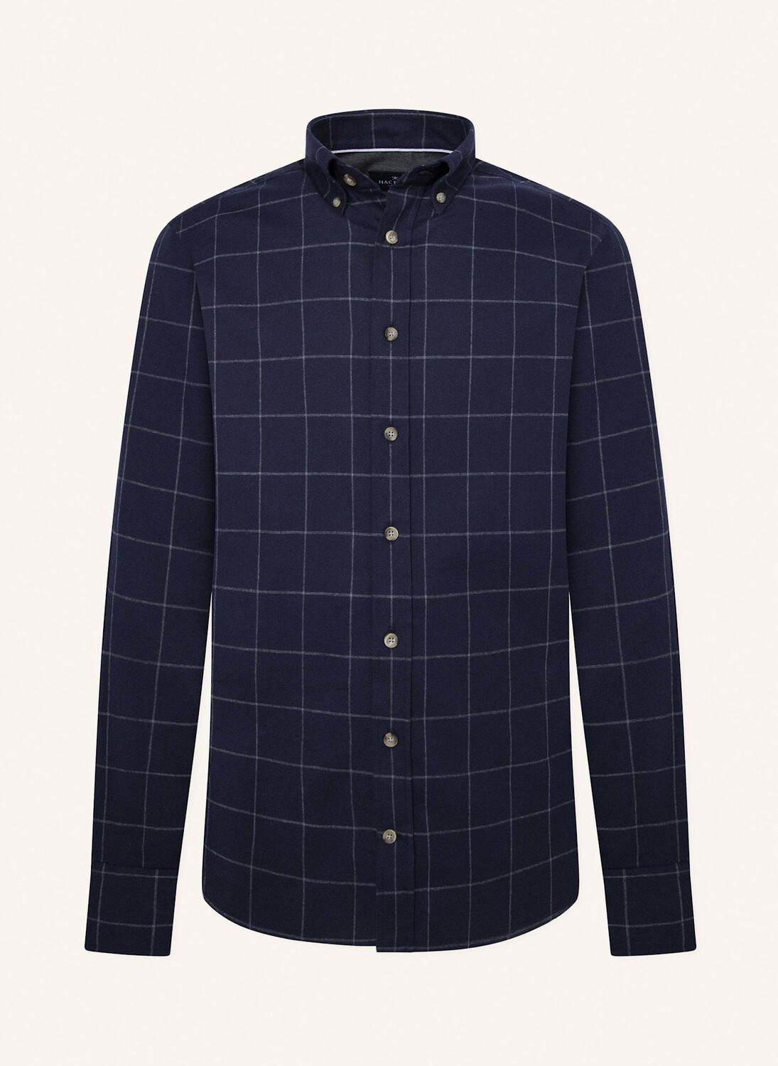

Повседневная рубашка из фланели Hackett London, синий