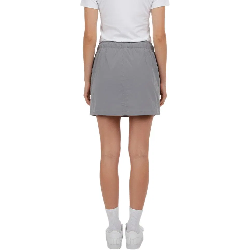 Юбка короткая повседневная FOS Casual Short Skirts Women's Adidas, Gray — фото 3