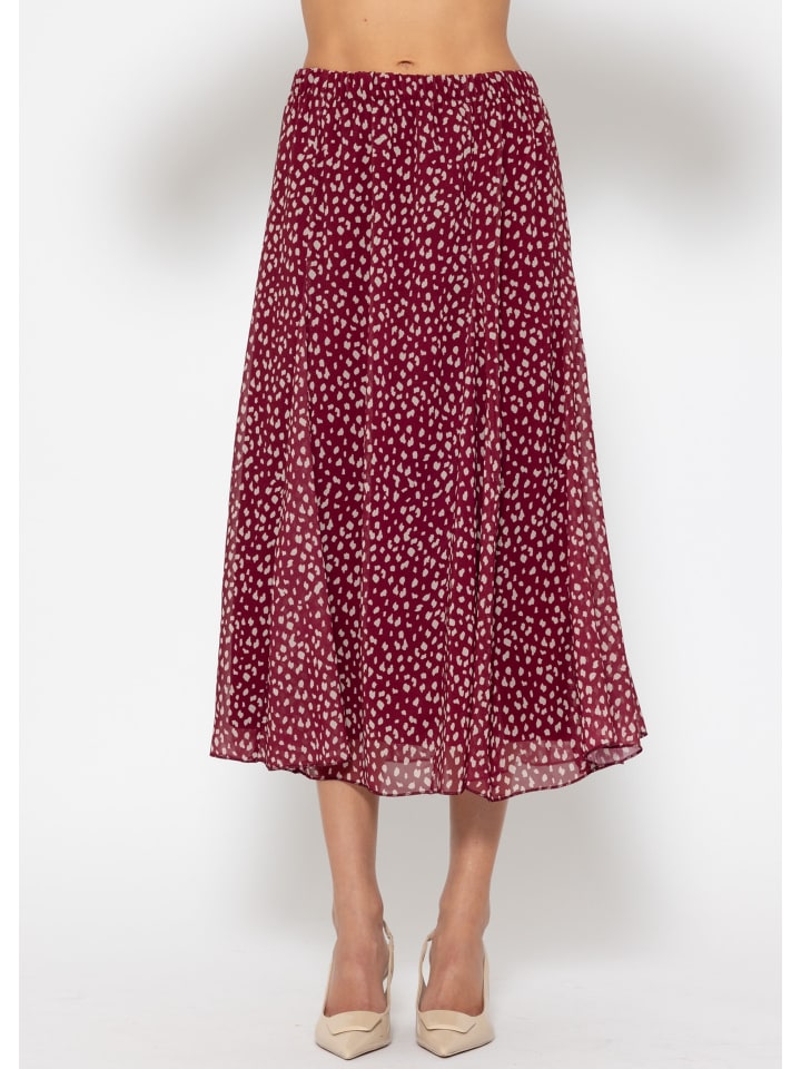 

Юбка до колена SASSYCLASSY Chiffon Rock, цвет Dunkelrot