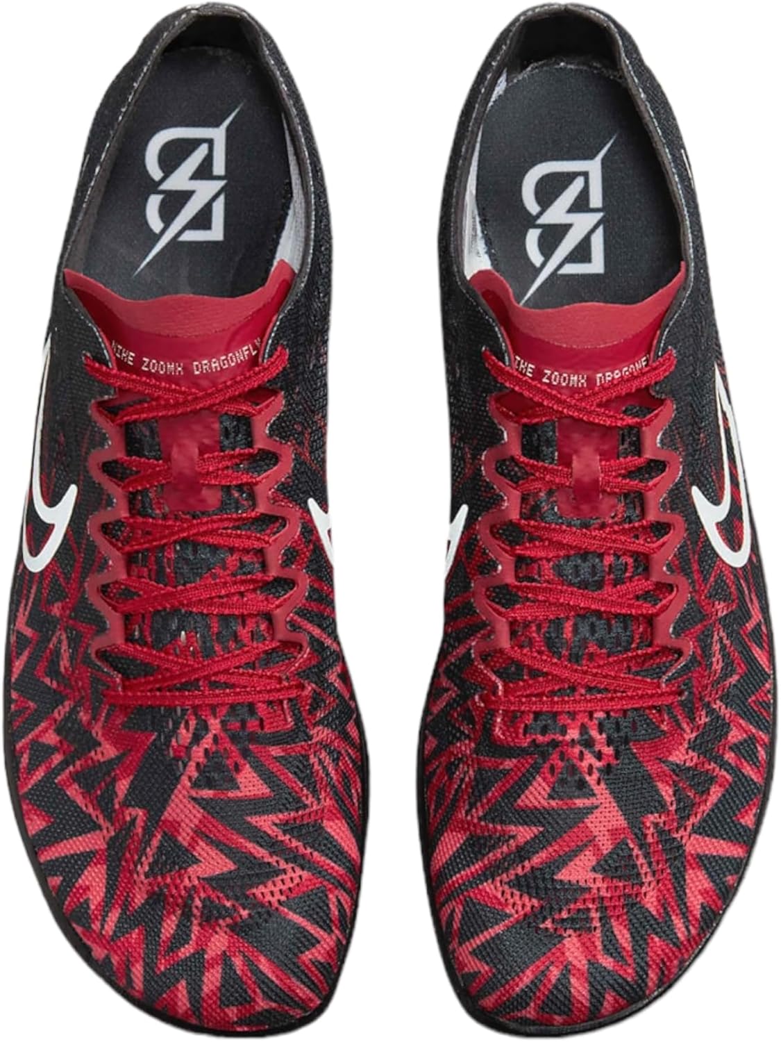 Кроссовки Unisex ZoomX Dragonfly Nike, белый/черный/красный — фото 4
