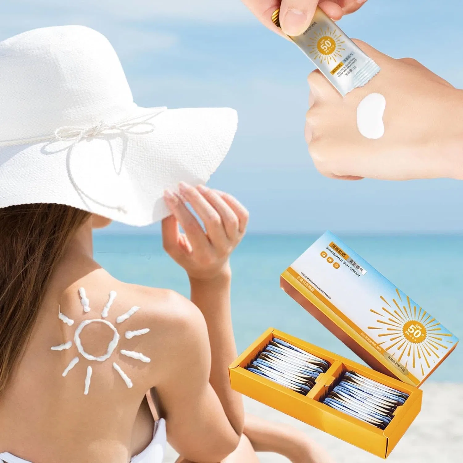 Солнцезащитный крем-спрей антивозрастной SPF 50+ (30 шт.) ‎Orgrul, 30Pc — фото 2