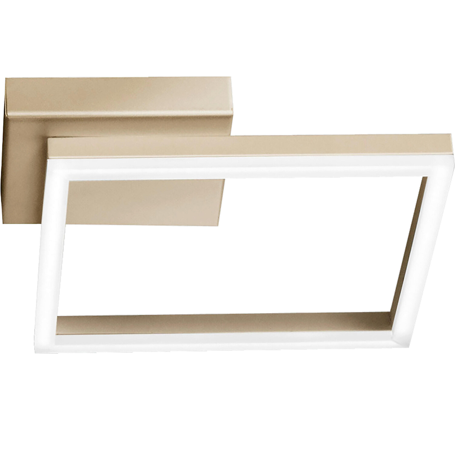 

Светодиодная настенная лампа Fabas Luce, 30x30x5,5 см, золотой