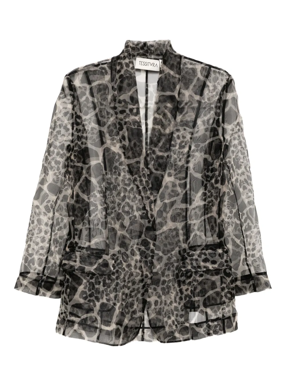 

Блейзер Monochrome Tessitura Body Couture, черный