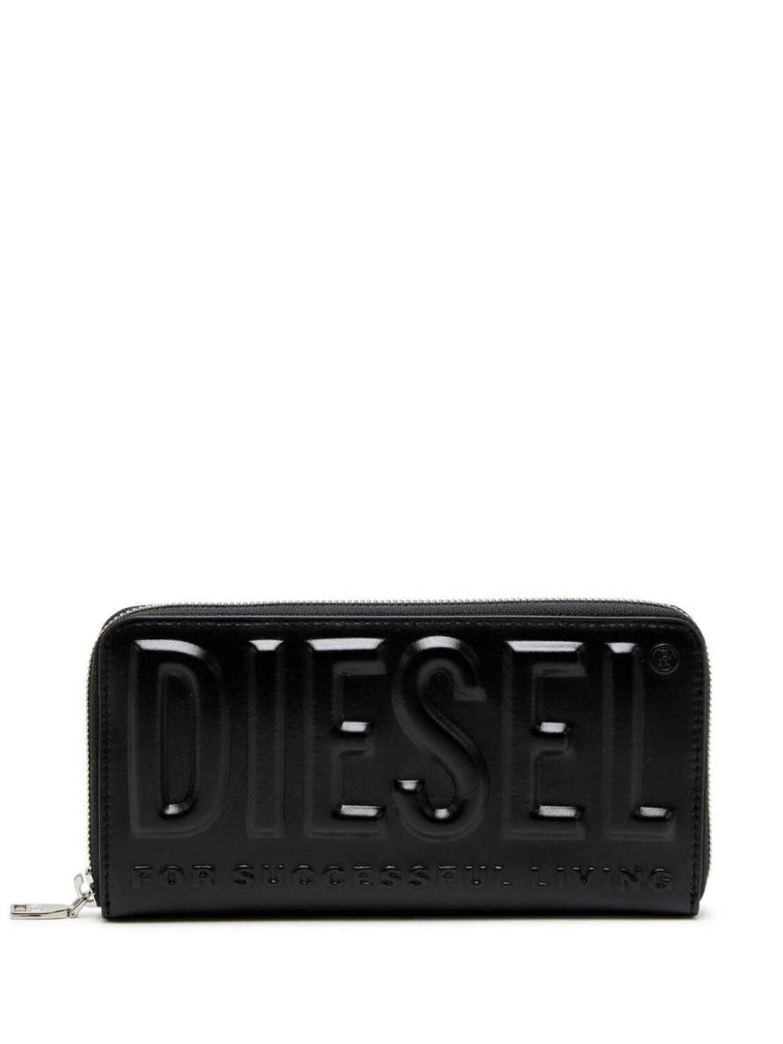 

Diesel кошелек с тисненым логотипом, черный
