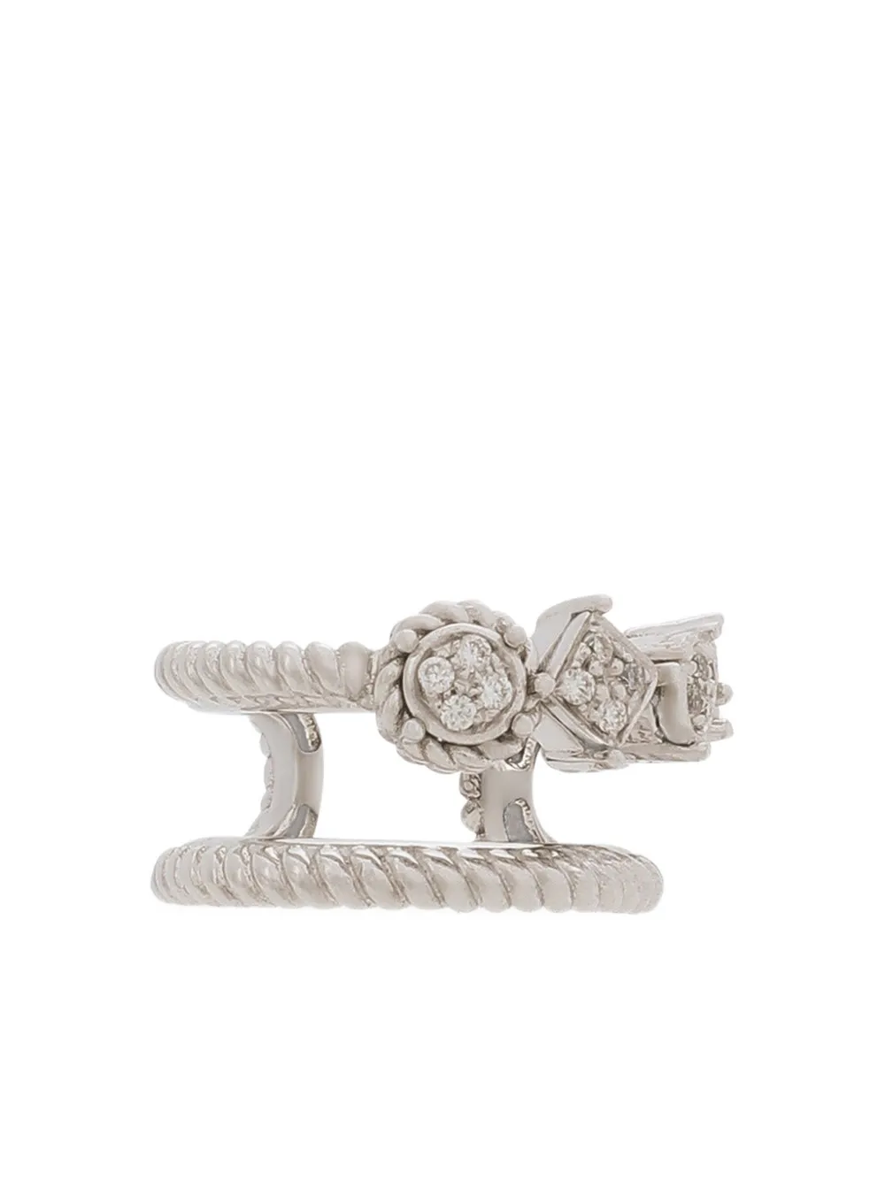 

Серьга-кафф из белого золота с бриллиантами DOLCE & GABBANA, белый