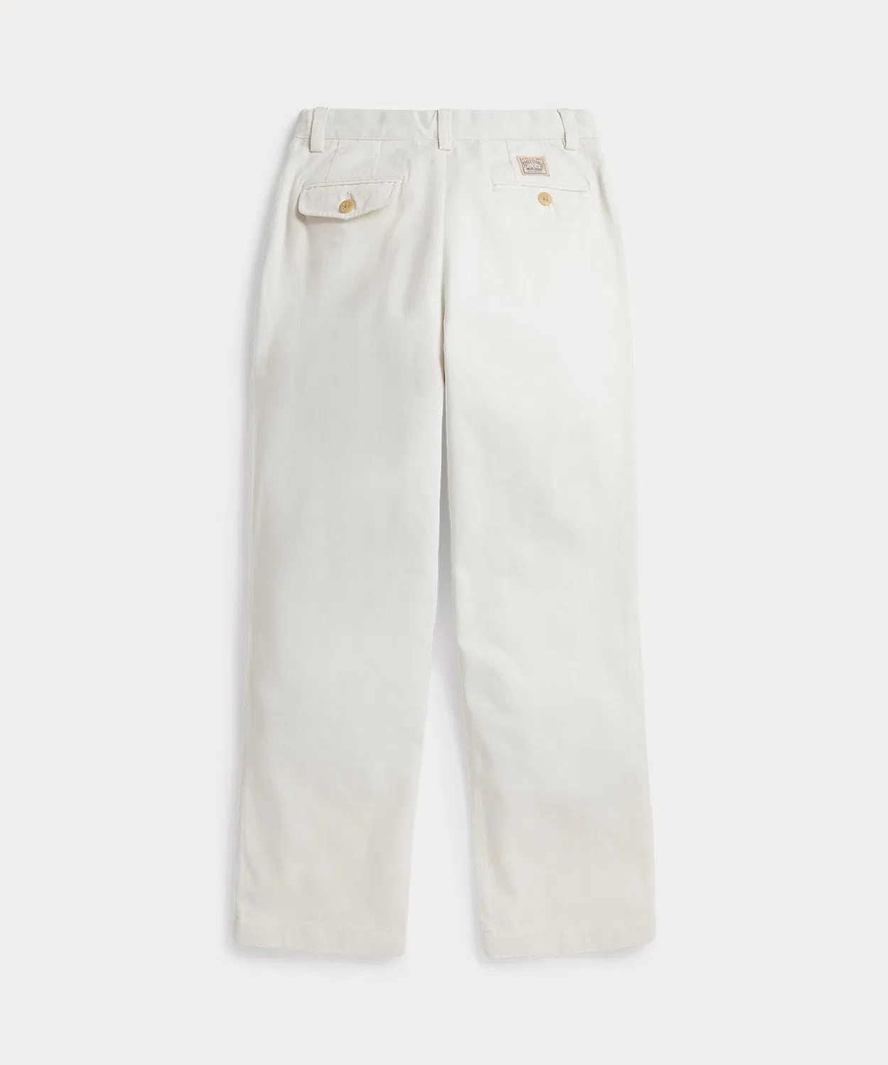 Повседневные брюки чинос Ralph Lauren Whitman Relaxed Fit белые — фото 2
