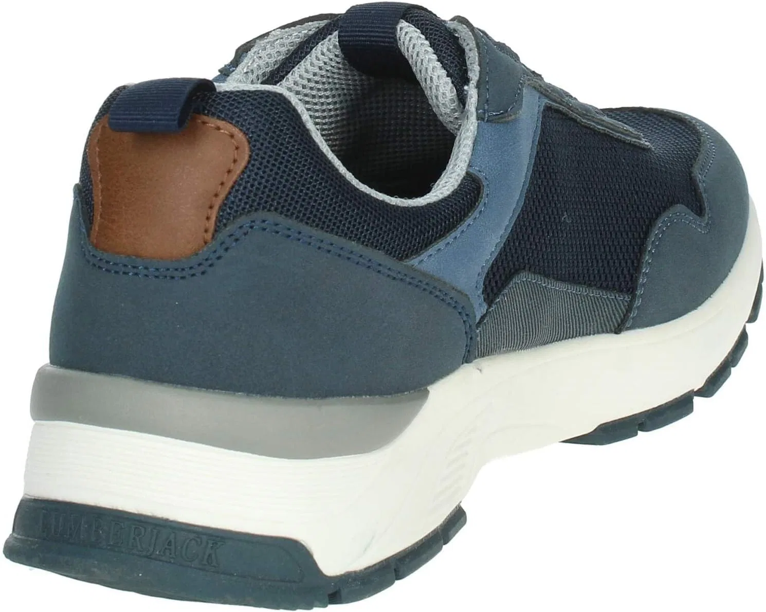 Мужские кроссовки Lumberjack SMI5012-001 Travis II Trainers Navy — фото 3