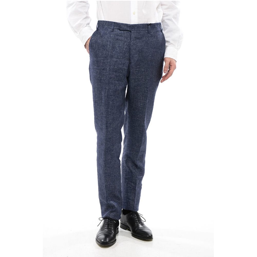 

CC COLLECTION Брюки-чиносы Regular Fit из льняной смеси Corneliani, Blue