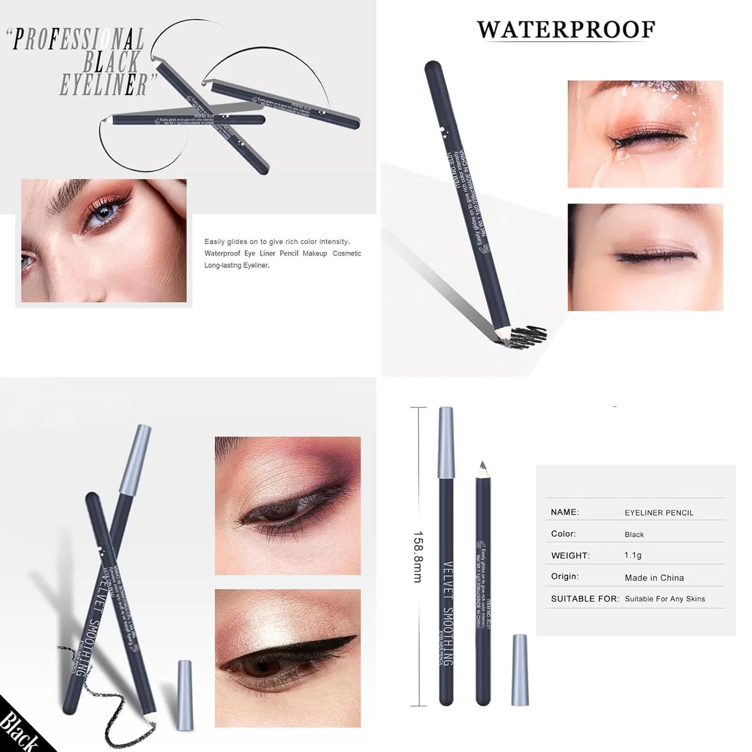 Набор косметики для глаз с 40 цветами теней Wishesmar, Eye Makeup Sets E — фото 4