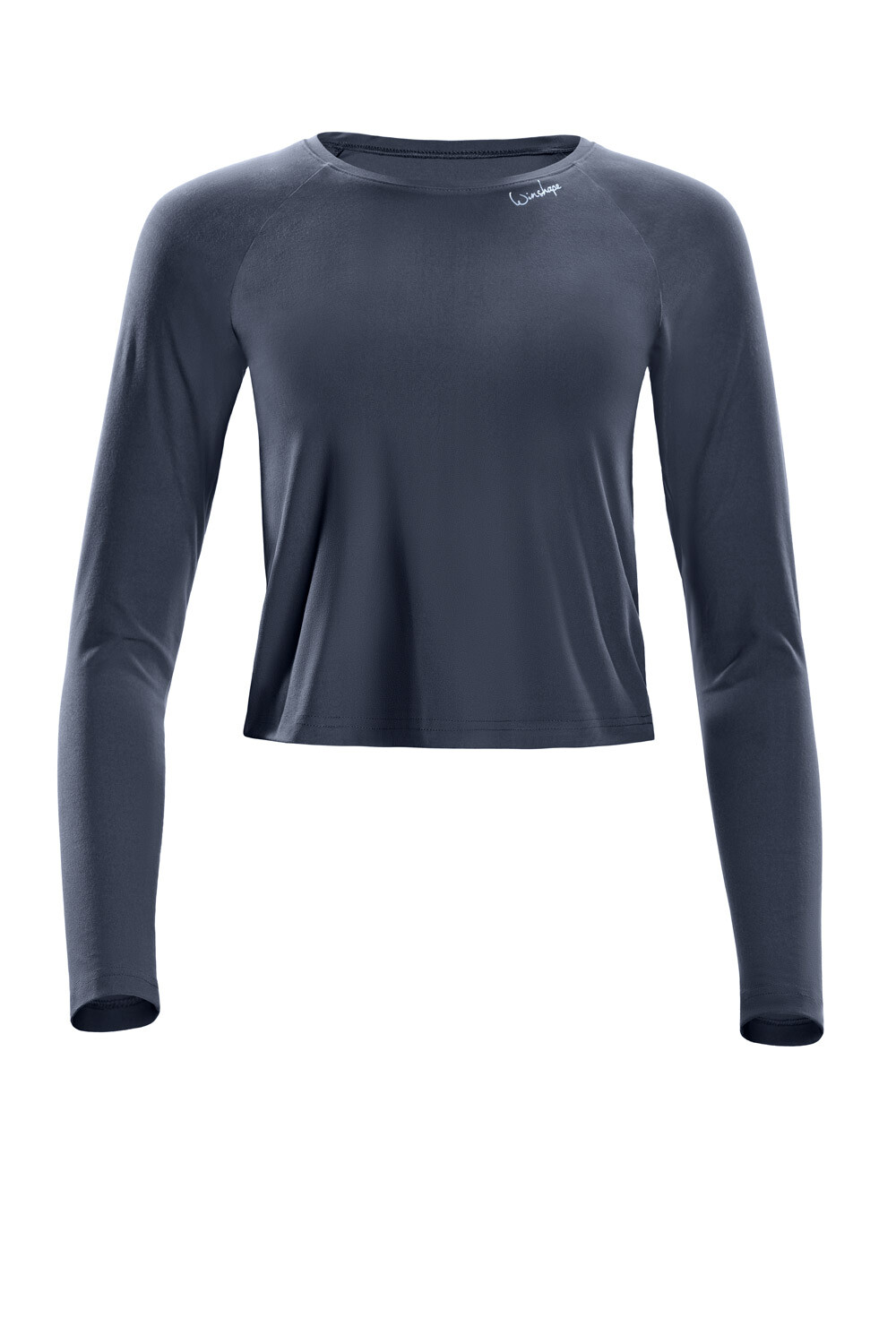 

Лонгслив Winshape Functional Light and Soft Cropped Long Sleeve Top AET119LS, антрацит