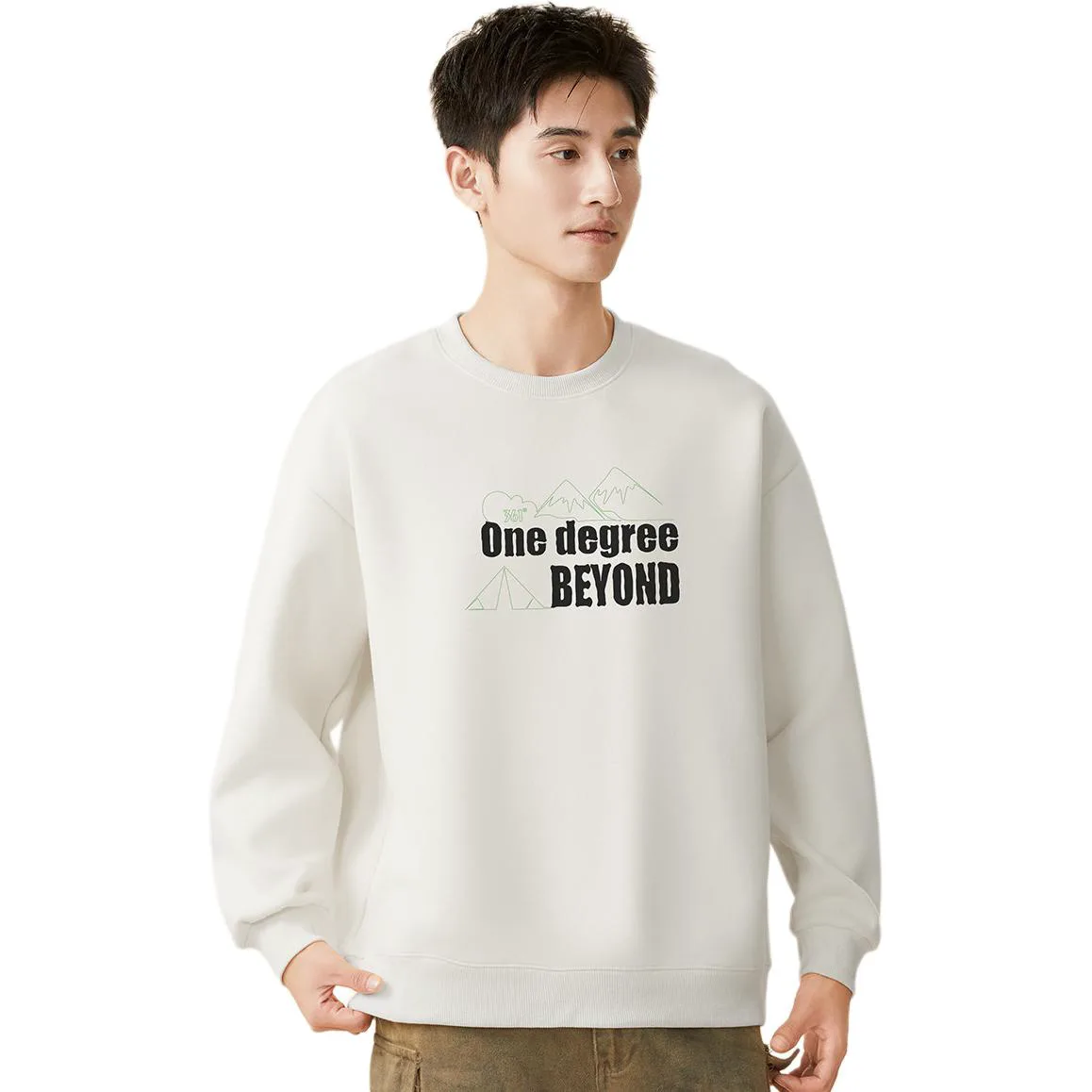 

Свитшот Life Collection мужской 361°, raw белый