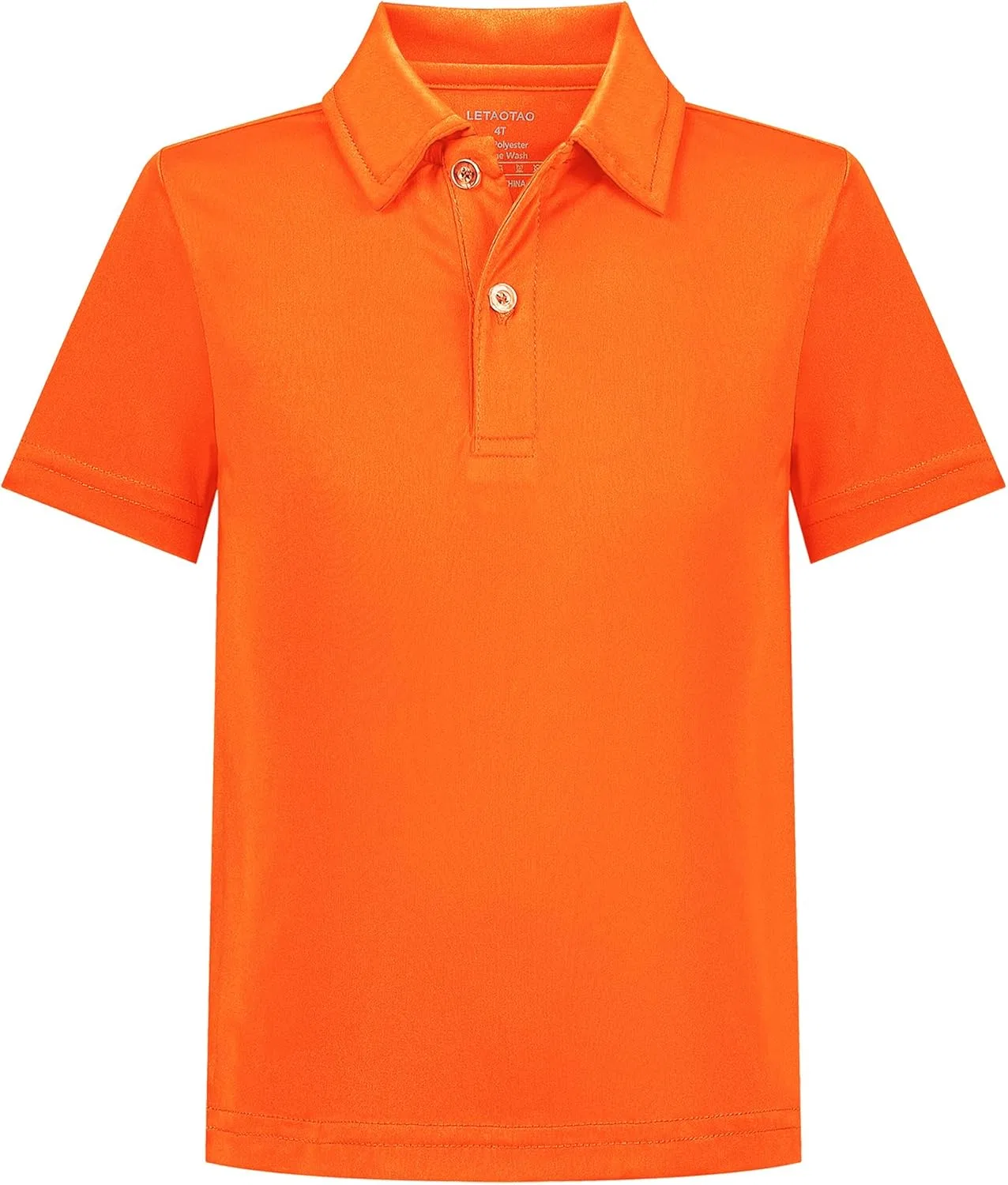 Детское поло LETAOTAO Neon Orange