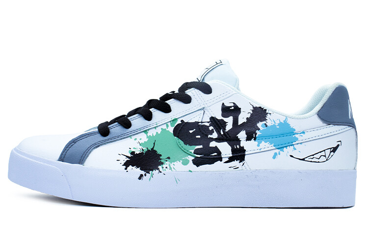 

Кроссовки Nike Court Royale Skateboarding Shoes Unisex Low-top White/black/gray, серый