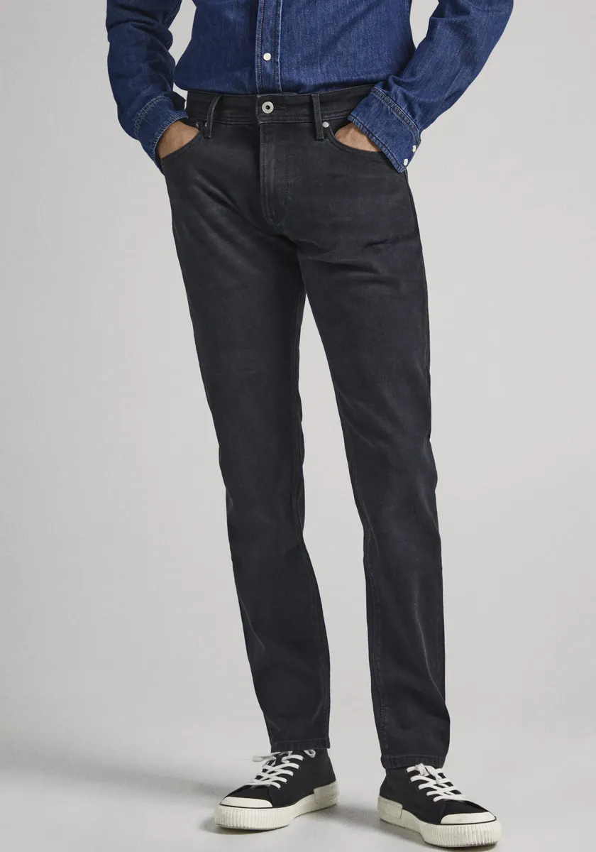 

Джинсы прямого кроя Pepe Jeans "STANLEY", черный