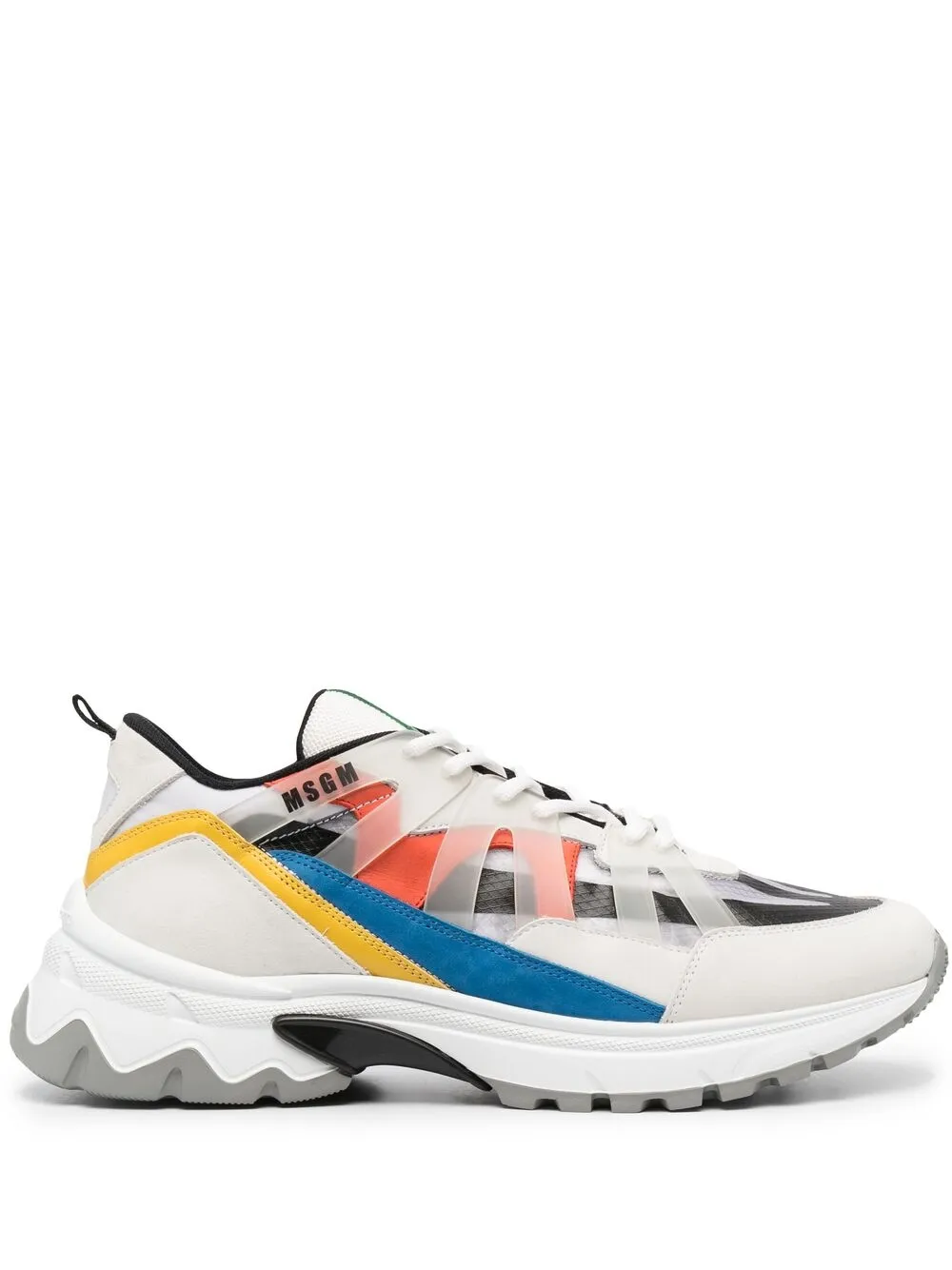 

Кроссовки со вставками MSGM, серый