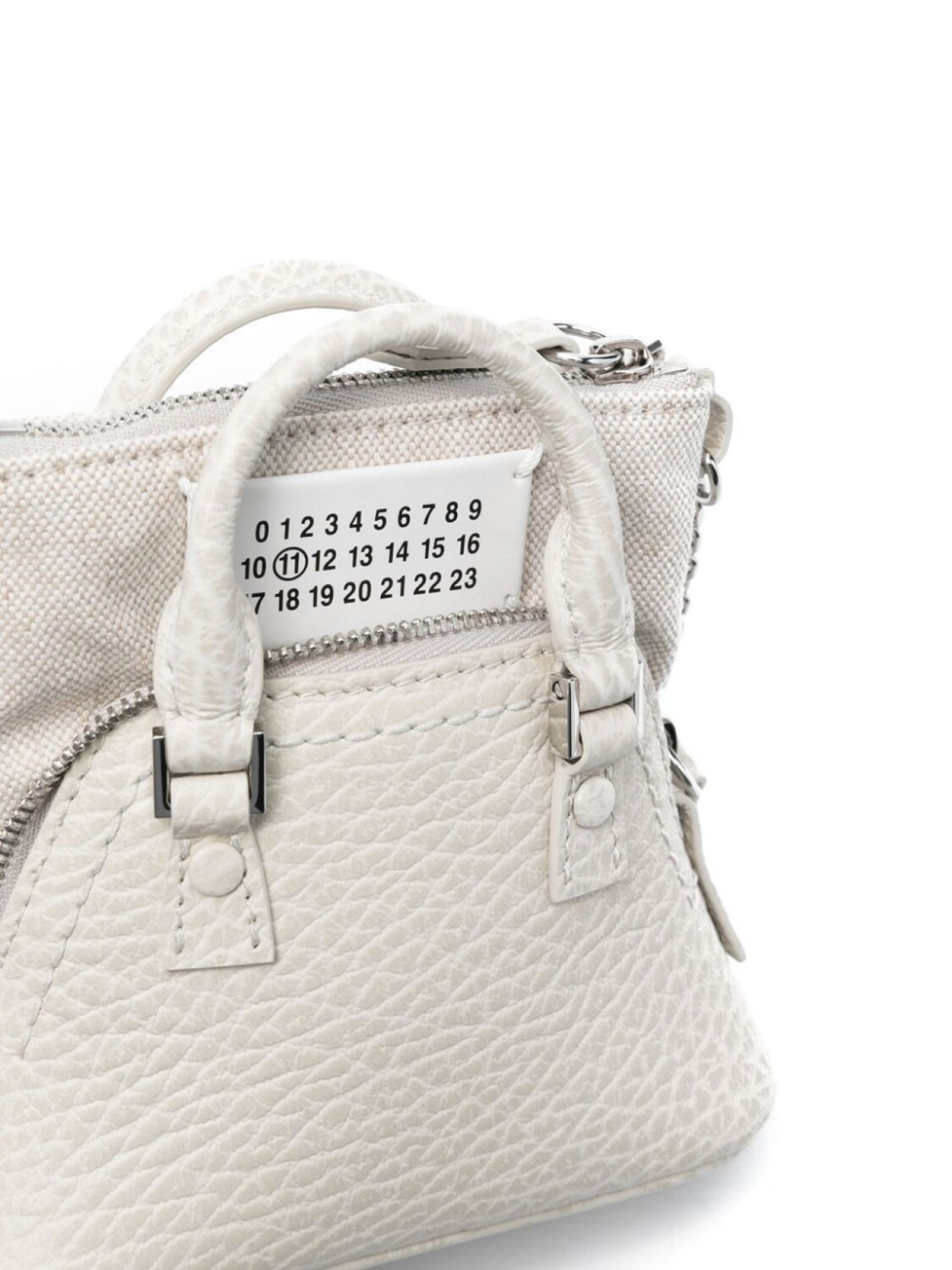Сумка-тоут 5AC Classique Baby Maison Margiela, бежевый — фото 4