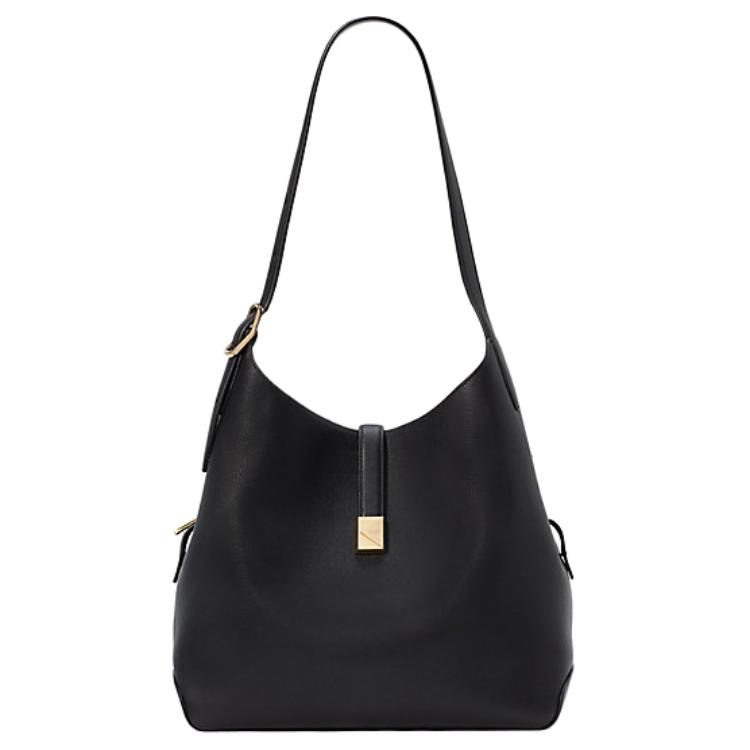 

Сумка Litchi Grain Cow Leather, женская сумка через плечо black Kate Spade, Set (Bag+Dust Bag)