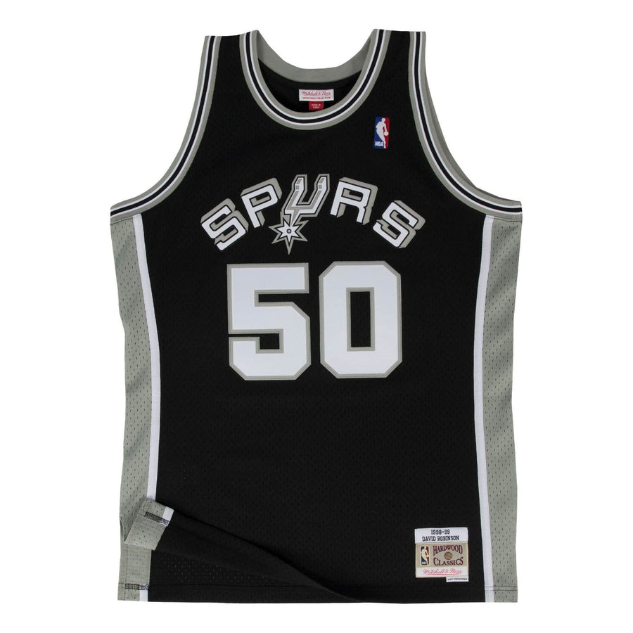 

Джерси Mitchell & Ness x NBA San Antonio Spurs 1998-99 Swingman Jersey 'David Robinson', черный