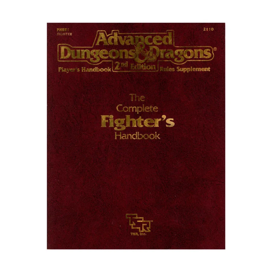 

Complete Fighter's Handbook (2nd Printing), Advanced Dungeons & Dragons (2nd Edition) - Player's Guides & Books, мягкая обложка