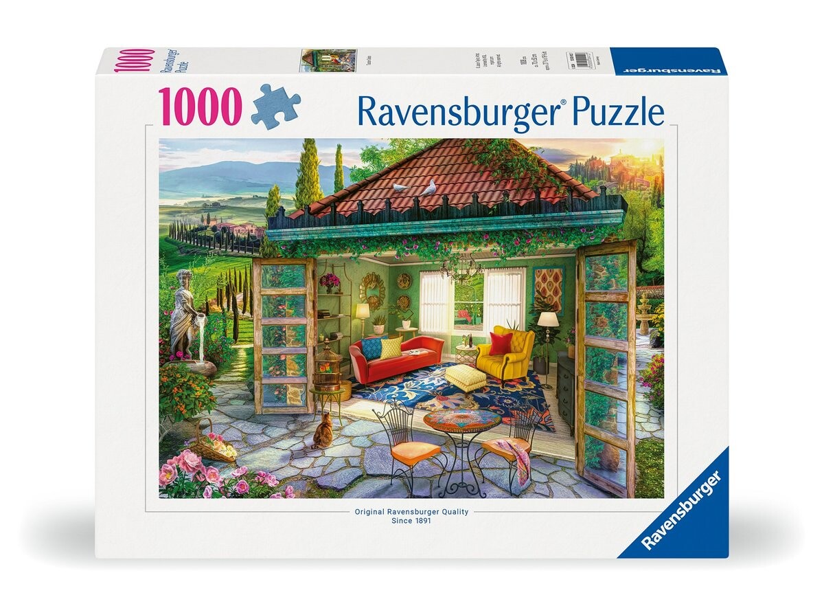 

2D пазл Тосканский оазис, 1000 деталей Ravensburger