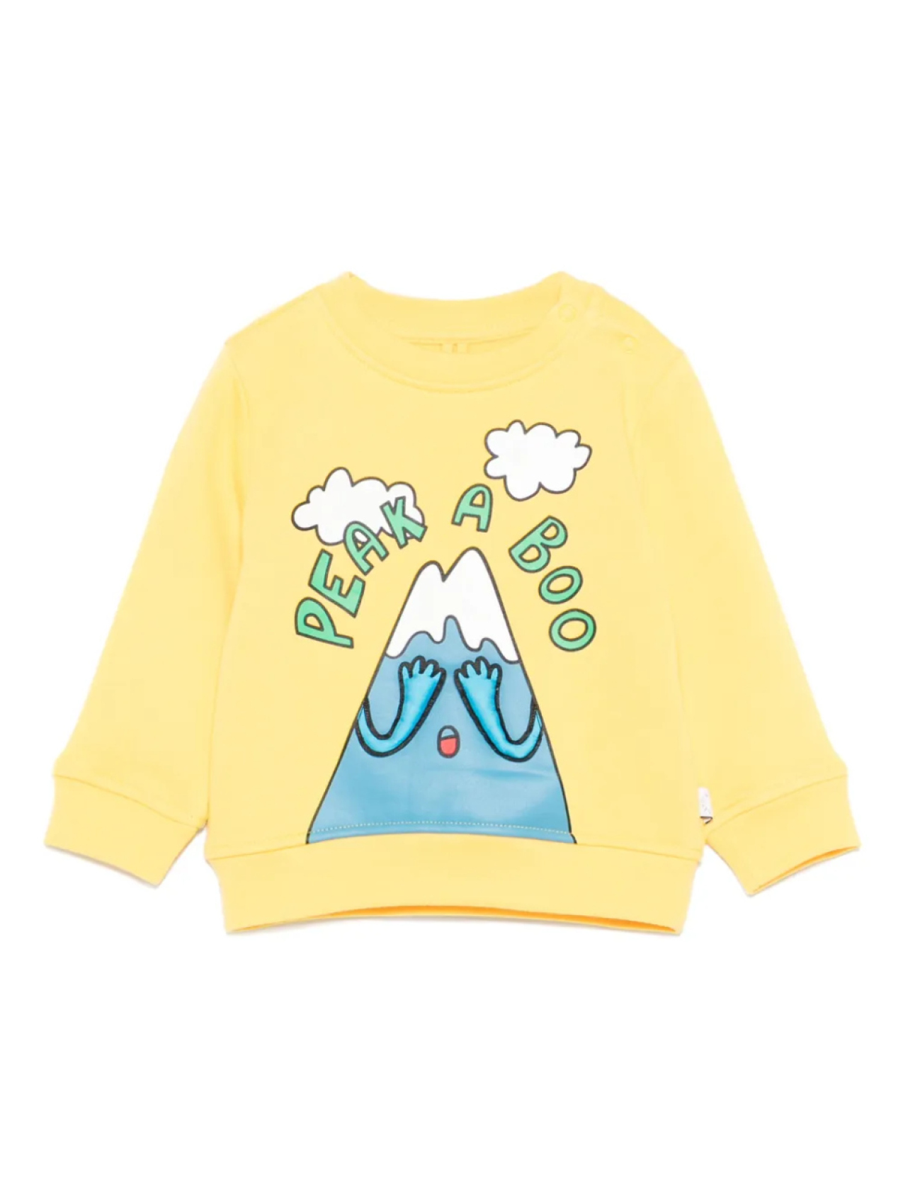 

Толстовка с принтом «Горы» Stella McCartney Kids, желтый