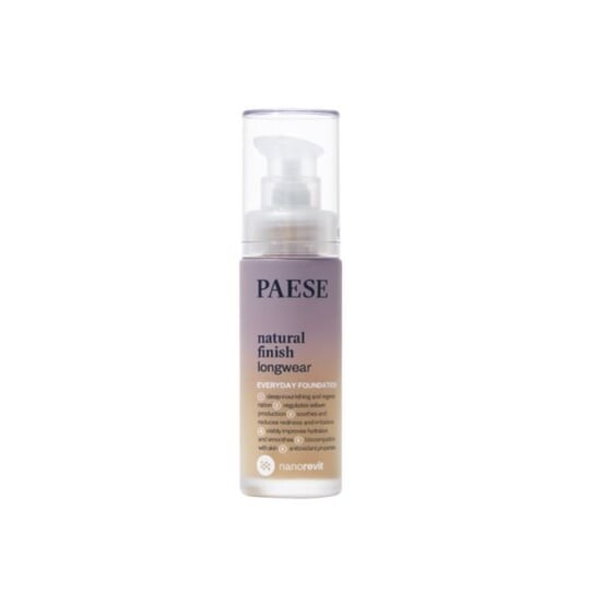 

Теплый Б., 30мл Paese, Foundation, Natural Finish Long.found. 04w