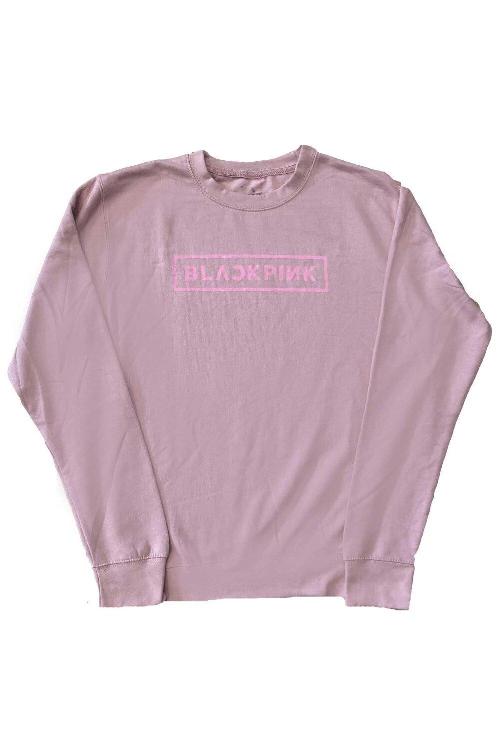 

Толстовка с логотипом BlackPink, розовый
